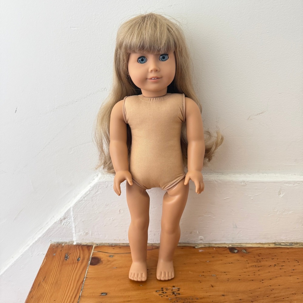 American Girl Pleasant Company JLY 3 Blonde Blue Eyes 18in Doll TLC Retired